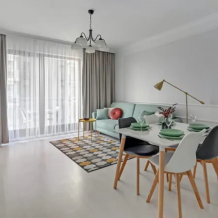 City Center Spa Apartments Jaglana 6E,F Gdaňsk Pokoj fotografie
