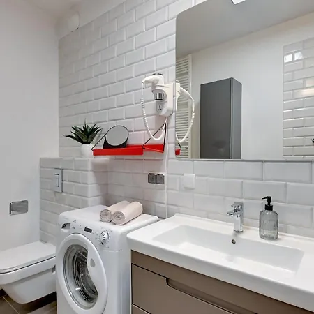 City Center Spa Apartments Jaglana 6E,F Gdaňsk Pokoj fotografie