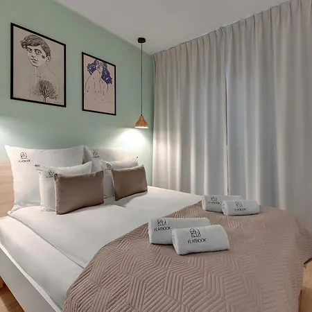 City Center Spa Apartments Jaglana 6E,F Gdaňsk Pokoj fotografie