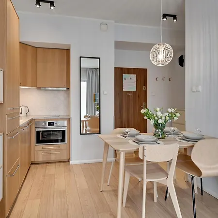 City Center Spa Apartments Jaglana 6E,F Gdaňsk Pokoj fotografie