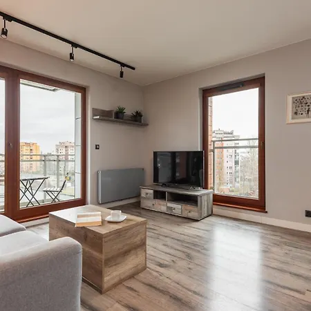 City Center Spa Apartments Jaglana 6E,F Gdaňsk Pokoj fotografie