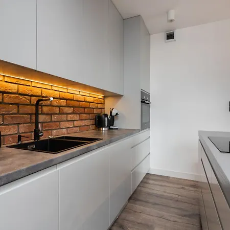 City Center Spa Apartments Jaglana 6E,F Gdaňsk Pokoj fotografie