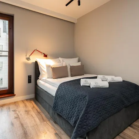 City Center Spa Apartments Jaglana 6E,F Gdaňsk Pokoj fotografie